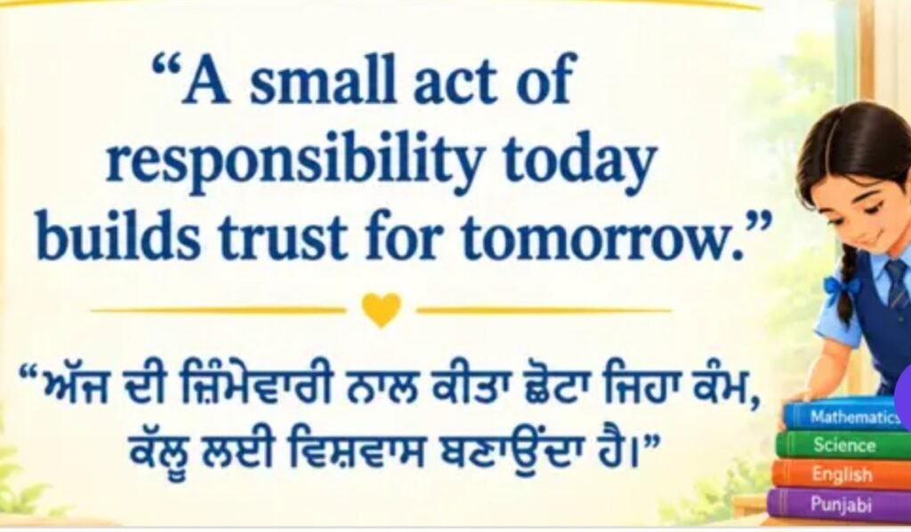 Thought of the Day/ ਅੱਜ ਦਾ ਵਿਚਾਰ 9 Thought of the Day/ ਅੱਜ ਦਾ ਵਿਚਾਰ