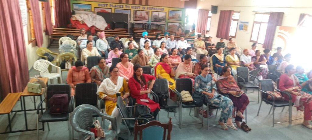 Three-Day Census Training Held at Government Girls Senior Secondary School, Rupnagar