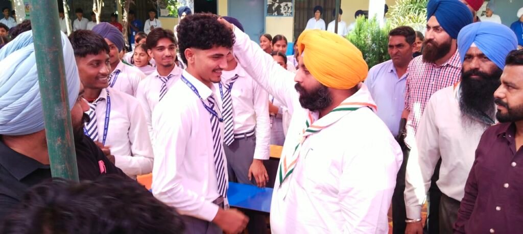 Education Minister Harjot Singh Bains Inaugurates Development Projects Worth Rs. 54 Lakh at Basowal School