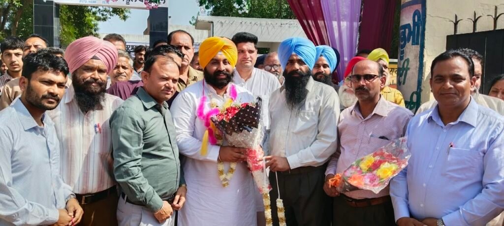 Education Minister Harjot Singh Bains Inaugurates Development Projects Worth Rs. 54 Lakh at Basowal School