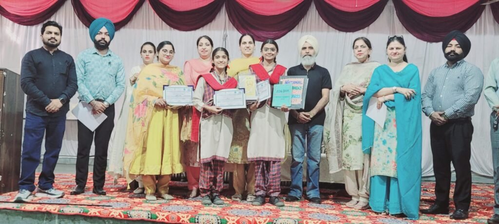 Rupnagar District-Level National Children’s Science Congress 2026 Concludes Successfully, Rupnagar successfully concludes NCSC 2026. Govt Senior Secondary School Samlah wins first place in the senior category, while Govt High School Dasgranai tops the junior category.