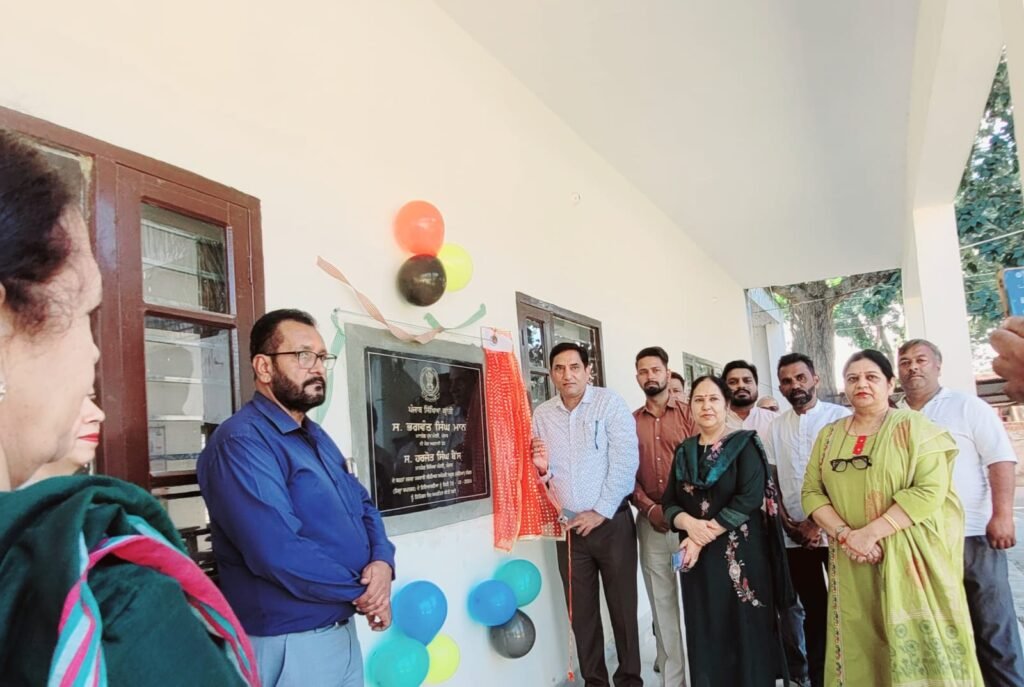 Formal Inauguration of Physics Lab at Government Girls Senior Secondary School, Nangal Township, Under the Sikhya Kranti Initiative, gsss nangal girls