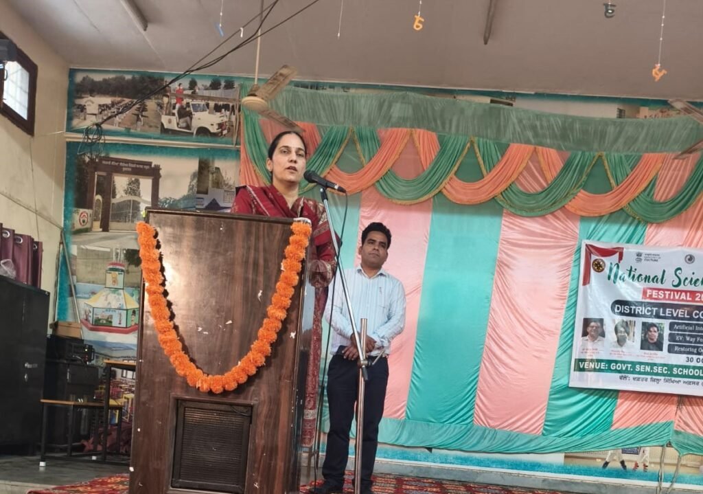 Government High School Raipur Creates History with Hat-Trick in Science Drama Competition, PRINCIPAL SANDEEP KAUR