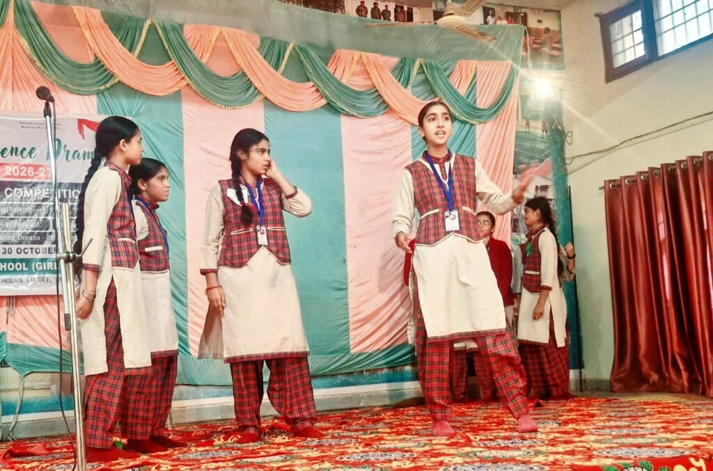 Government High School Raipur Creates History with Hat-Trick in Science Drama Competition