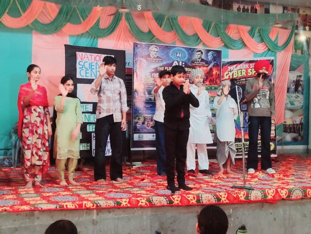 Government High School Raipur Creates History with Hat-Trick in Science Drama Competition