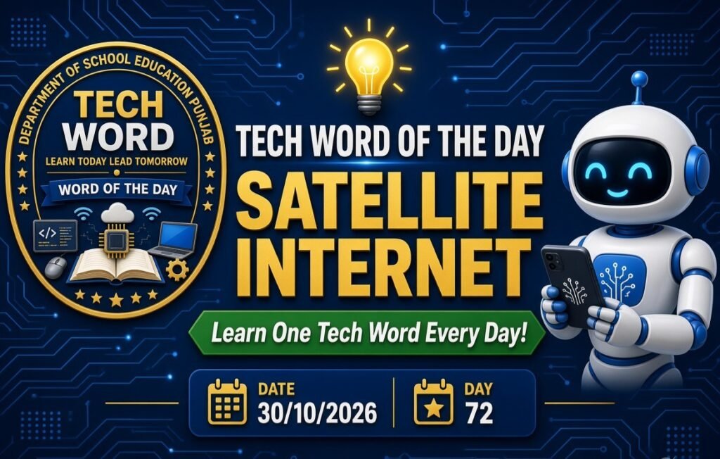 Tech Word of the Day : ਹਰ ਦਿਨ ਇੱਕ ਨਵਾਂ ਤਕਨਾਲੋਜੀ ਸ਼ਬਦ ਸਿੱਖੋ!
